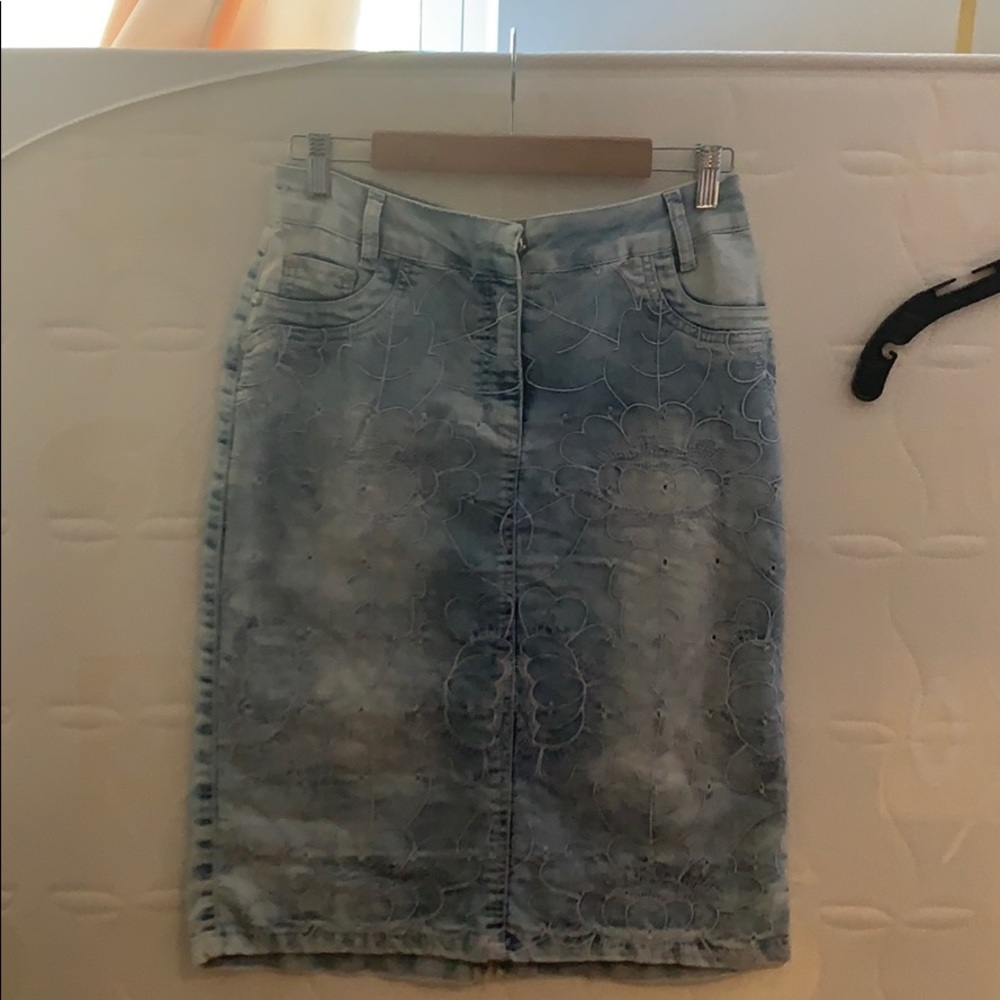 Jean skirt